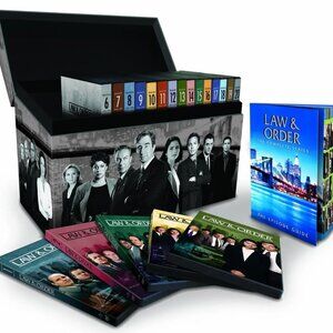 Law & Order The Complete Series Seasons 1-20 104 DVD